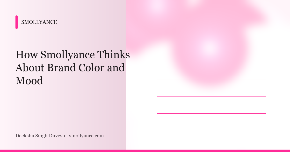 How Smollyance Thinks About Brand Color and Mood